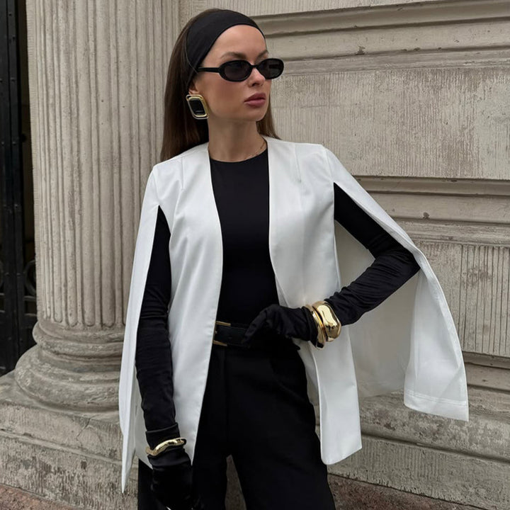 Dame Modet Blazerjacka med vid passform och eleganta detaljer Mirla-Eva Jonsson