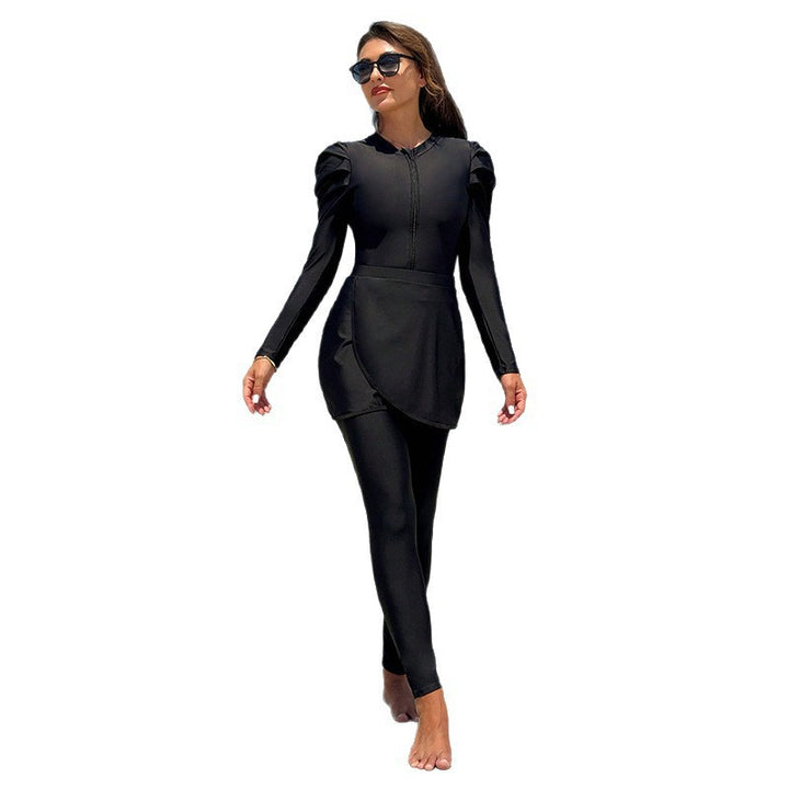 Dame Modisk Beachwear-set med huva Mirla-Eva Jonsson