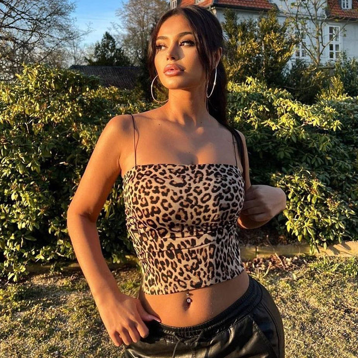 Dame Mönstrad Spaghetti-top Mirla-Eva Jonsson