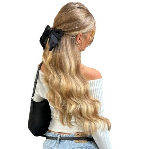 Dame Off-Shoulder Topp med ribbad struktur och figurnära passform Mirla-Eva Jonsson