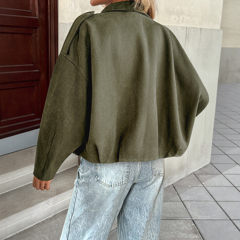 Dame Oversized Jacka med avslappnad passform och robust material Mirla-Eva Jonsson