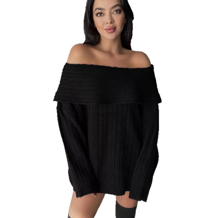 Dame Oversized Stickad Tröja Eva Jonsson-Eva Jonsson