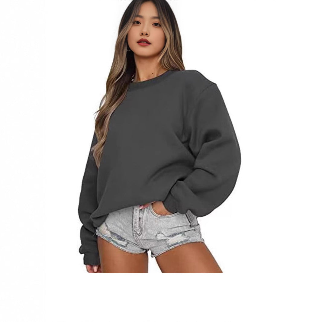 Dame Oversized Sweatshirt i mjuk bomullsblandning Mirla-Eva Jonsson
