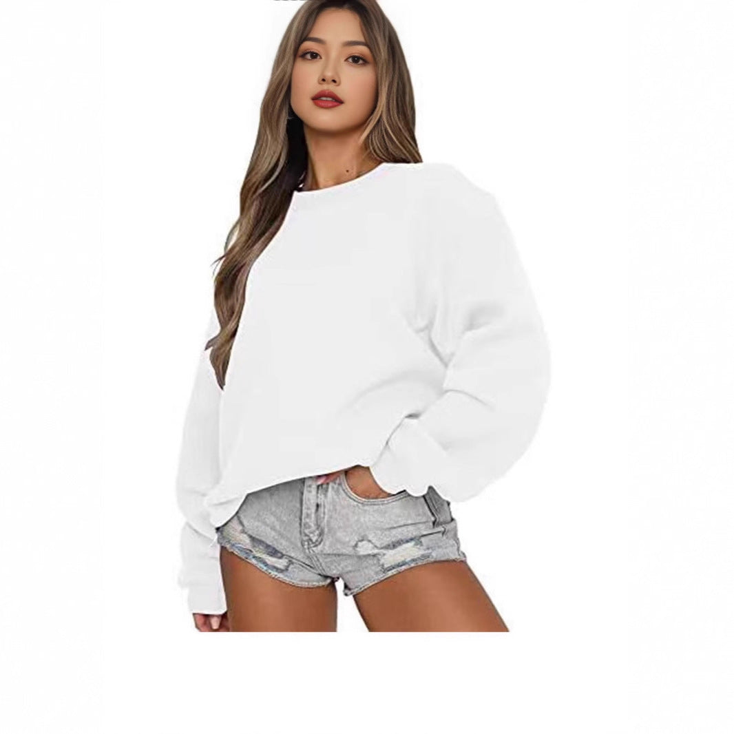 Dame Oversized Sweatshirt i mjuk bomullsblandning Mirla-Eva Jonsson