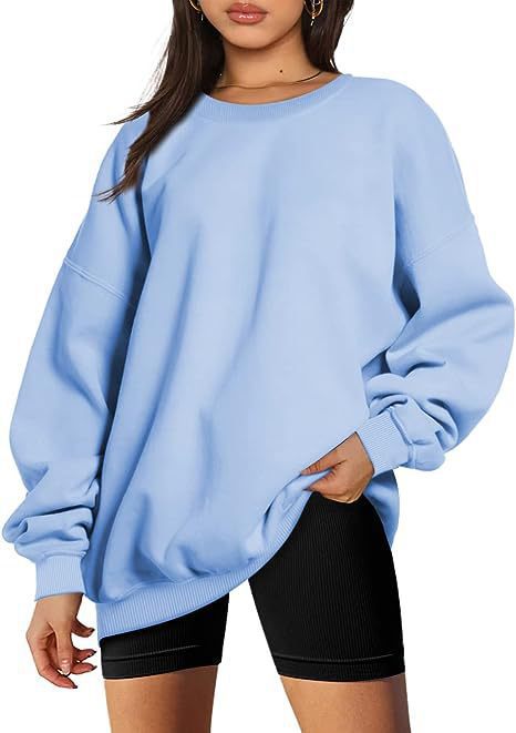 Dame Oversized Sweatshirt med ballongformade ärmar Mirla-Eva Jonsson