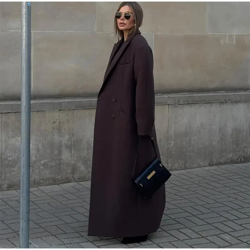 Dame Oversized Ullkappa Mirla-Eva Jonsson