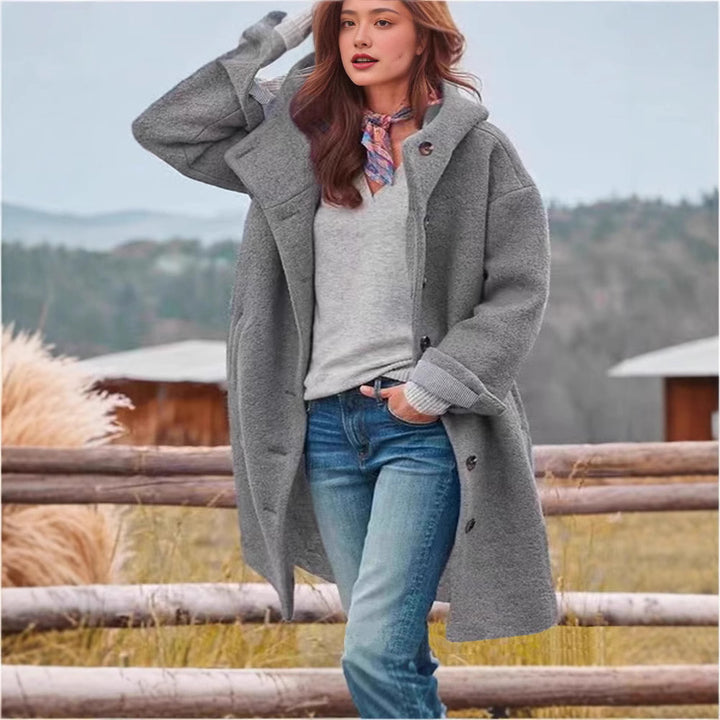 Dame Oversized Ullkappa Mirla-Eva Jonsson
