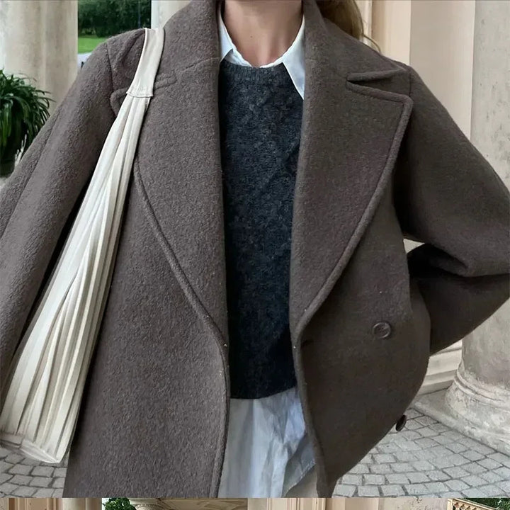 Dame Oversized Ullkappa Mirla-Eva Jonsson