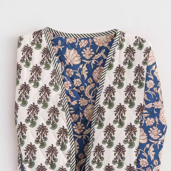 Dame Patchwork-Överjacka Mirla-Eva Jonsson