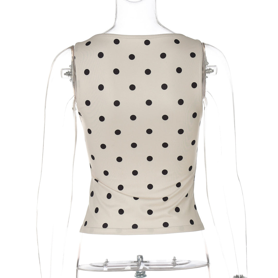 Dame Polka-Dots Tanktop Mirla-Eva Jonsson