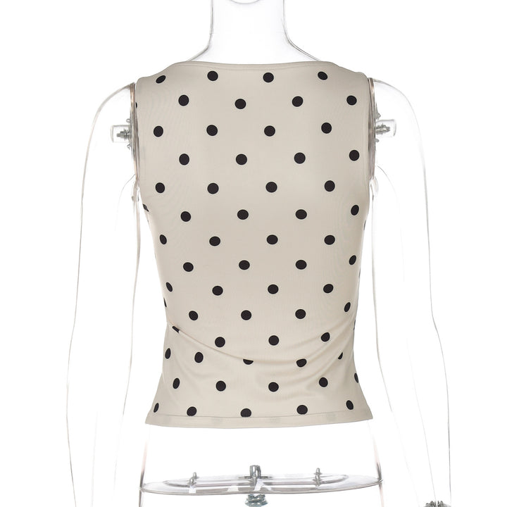 Dame Polka-Dots Tanktop Mirla-Eva Jonsson