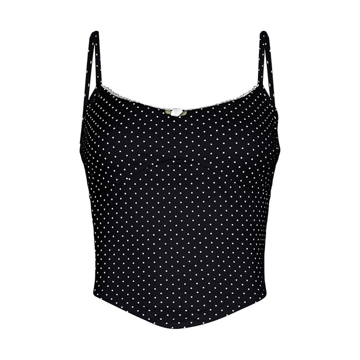 Dame Polka-Prickig Topp Mirla-Eva Jonsson