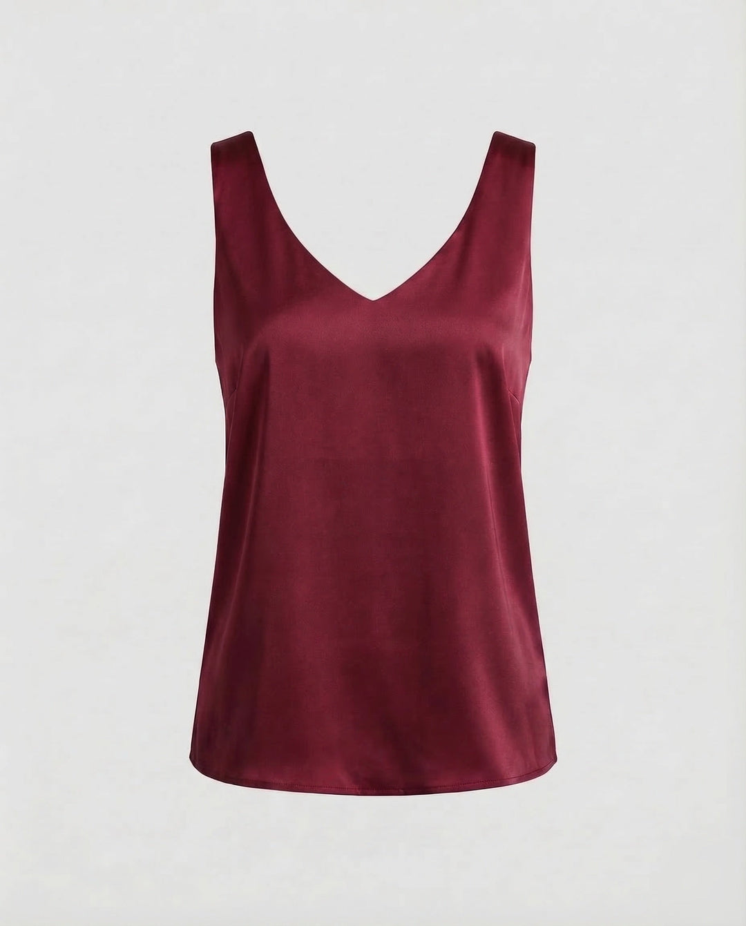 Dame Satin Top Spaghettirem-Eva Jonsson