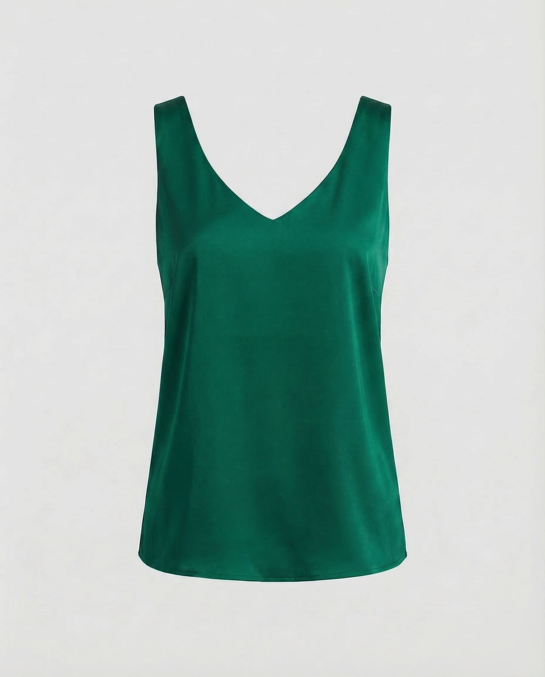 Dame Satin Top Spaghettirem-Eva Jonsson