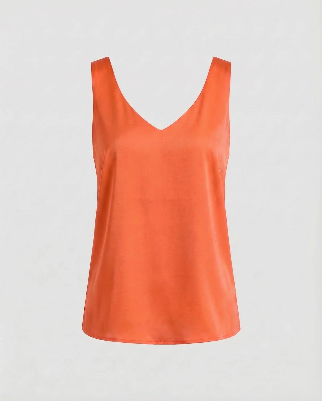Dame Satin Top Spaghettirem-Eva Jonsson