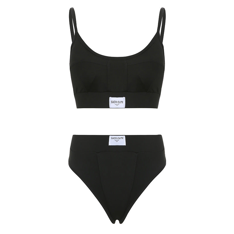 Dame Sport-BH och High-Waist-String Set Mirla-Eva Jonsson