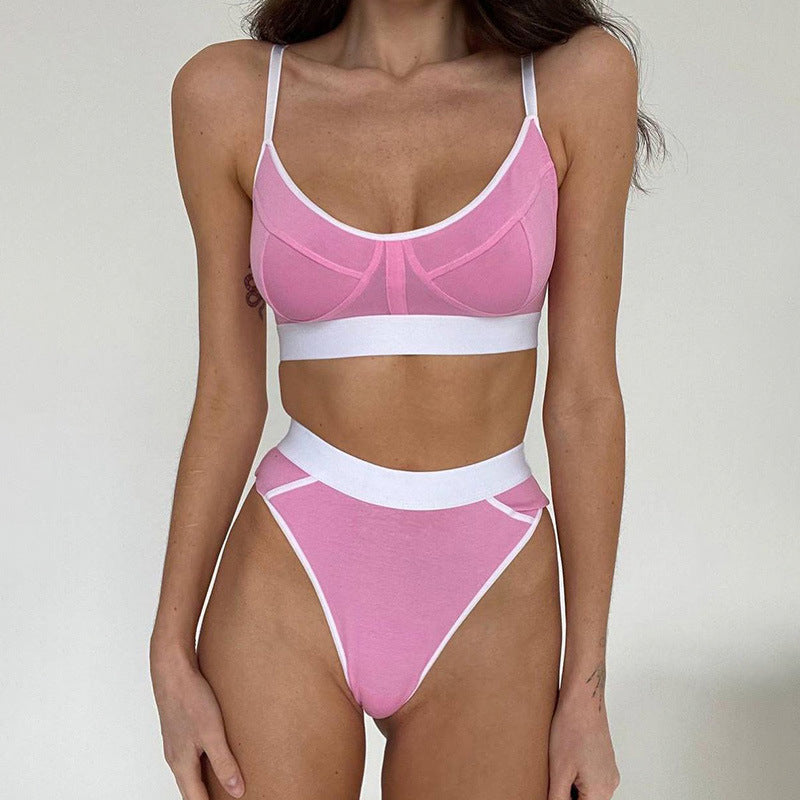Dame Sport-BH och High-Waist-String Set Mirla-Eva Jonsson
