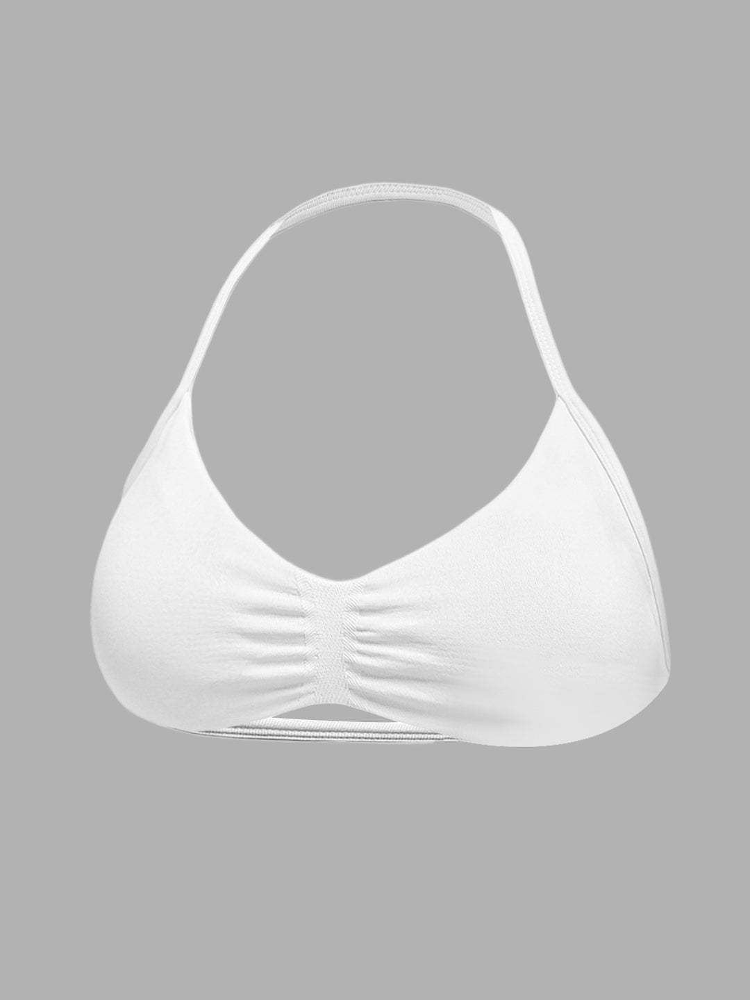 Dame Sport-Bikini-Överdel med högskuren shorts och sömlös design Mirla-Eva Jonsson
