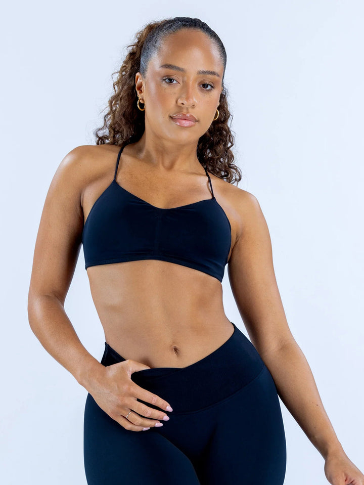 Dame Sport-Bikini-överdelen med justerbara axelband och stödfit Mirla-Eva Jonsson