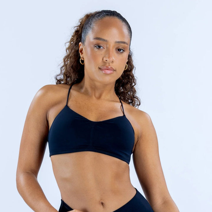 Dame Sport-Bikini-överdelen med justerbara axelband och stödfit Mirla-Eva Jonsson