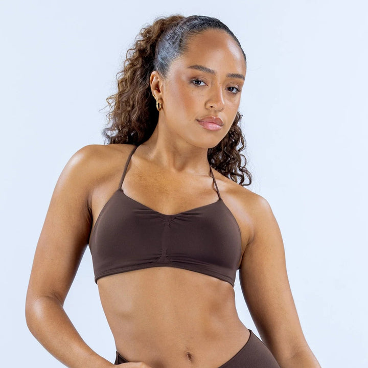 Dame Sport-Bikini-överdelen med justerbara axelband och stödfit Mirla-Eva Jonsson
