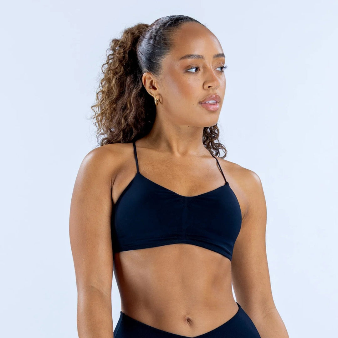 Dame Sport-Bikini-överdelen med justerbara axelband och stödfit Mirla-Eva Jonsson