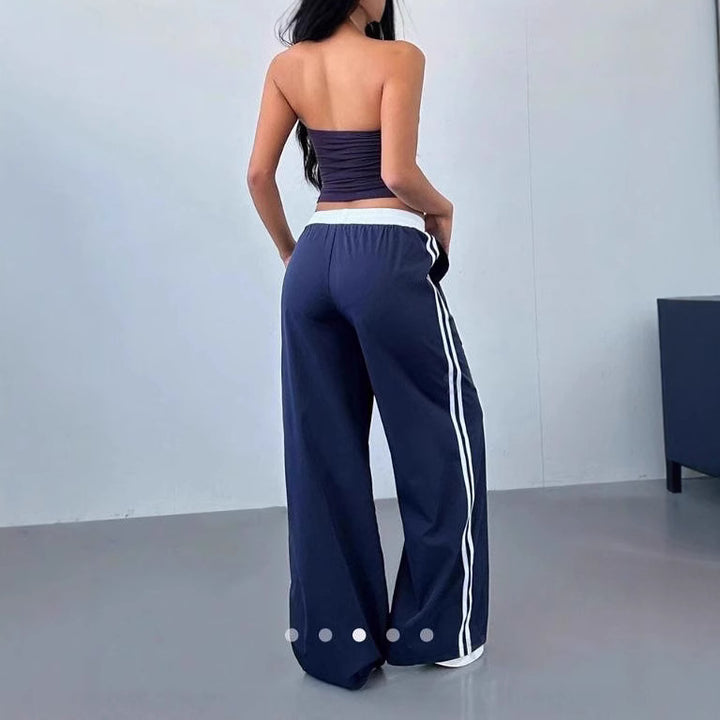 Dame Sportig Joggingbyxor med sidostrick Mirla-Eva Jonsson
