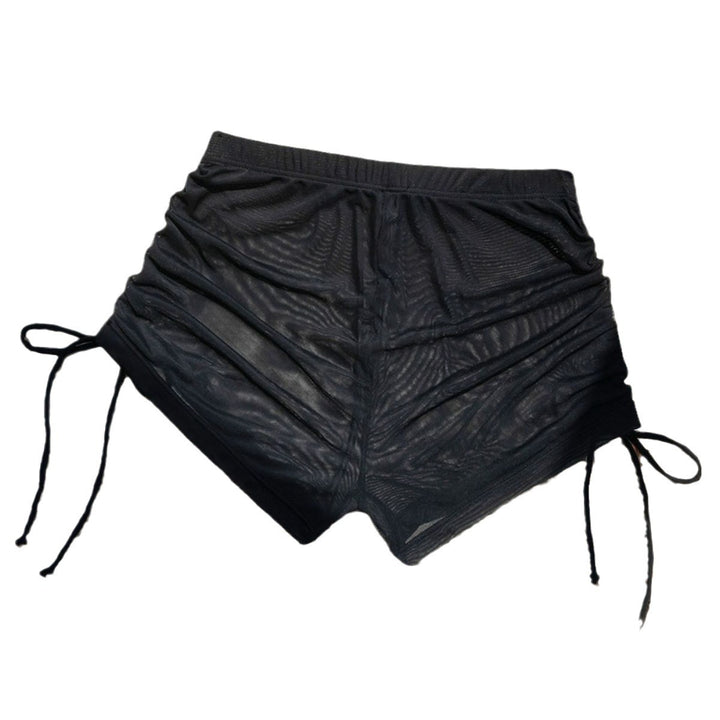 Dame Sportiga Rynkade shorts i genomskinligt material Mirla-Eva Jonsson