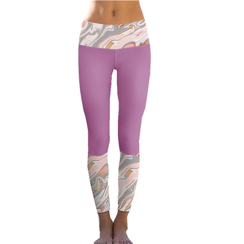 Dame Sportiga leggings med innovativt färggradientdesign Mirla-Eva Jonsson