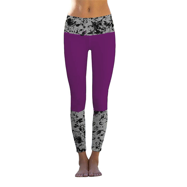 Dame Sportiga leggings med innovativt färggradientdesign Mirla-Eva Jonsson