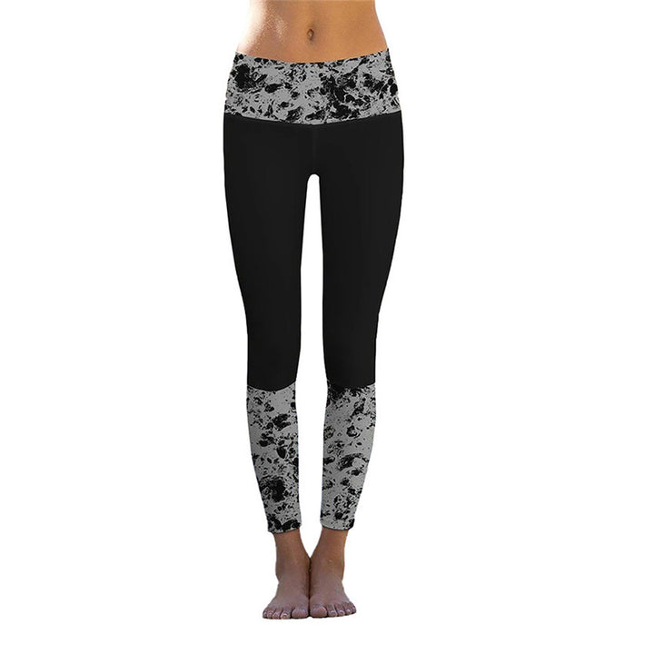 Dame Sportiga leggings med innovativt färggradientdesign Mirla-Eva Jonsson