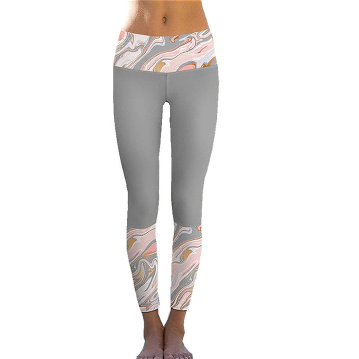 Dame Sportiga leggings med innovativt färggradientdesign Mirla-Eva Jonsson