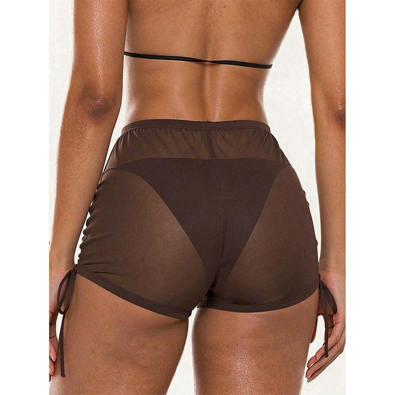 Dame Sportiga simshorts med justerbara sidoband Mirla-Eva Jonsson