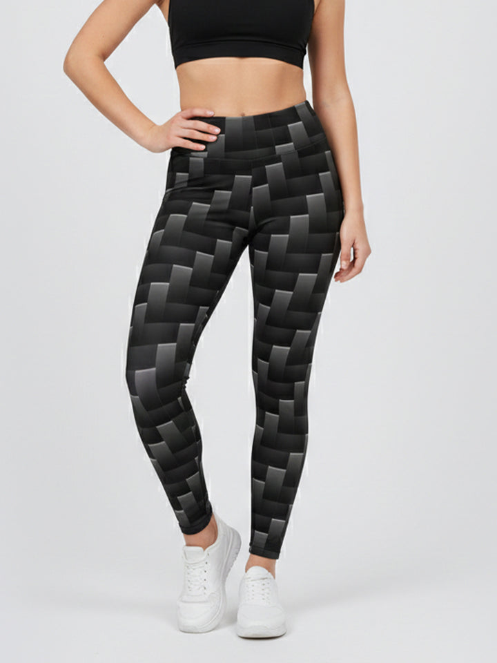 Dame Sportlegging med stiligt grafiskt design Mirla-Eva Jonsson