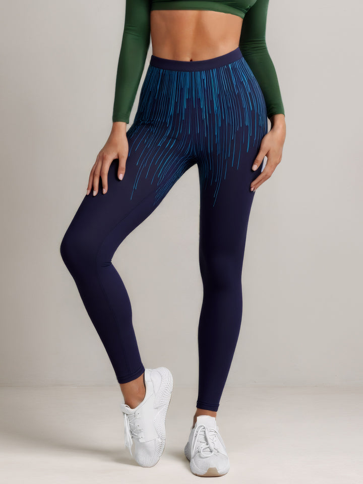 Dame Sportlegging med stiligt grafiskt design Mirla-Eva Jonsson