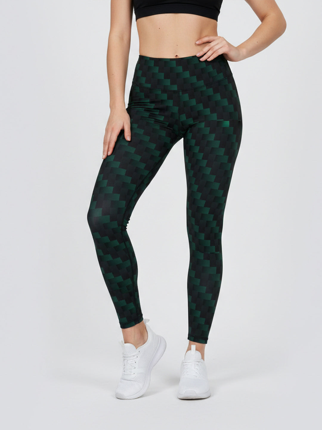 Dame Sportlegging med stiligt grafiskt design Mirla-Eva Jonsson