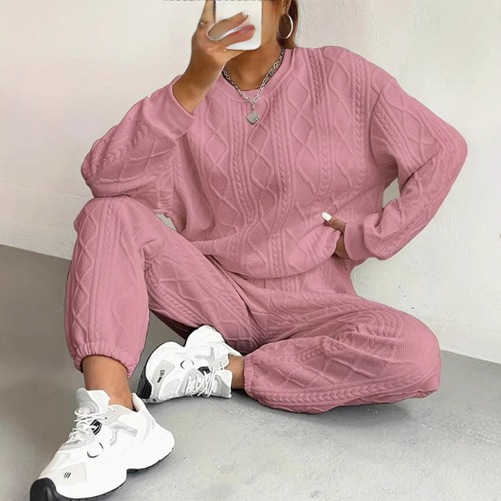 Dame Stick-Loungewear-Set Mirla-Eva Jonsson