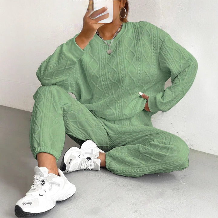 Dame Stick-Loungewear-Set Mirla-Eva Jonsson