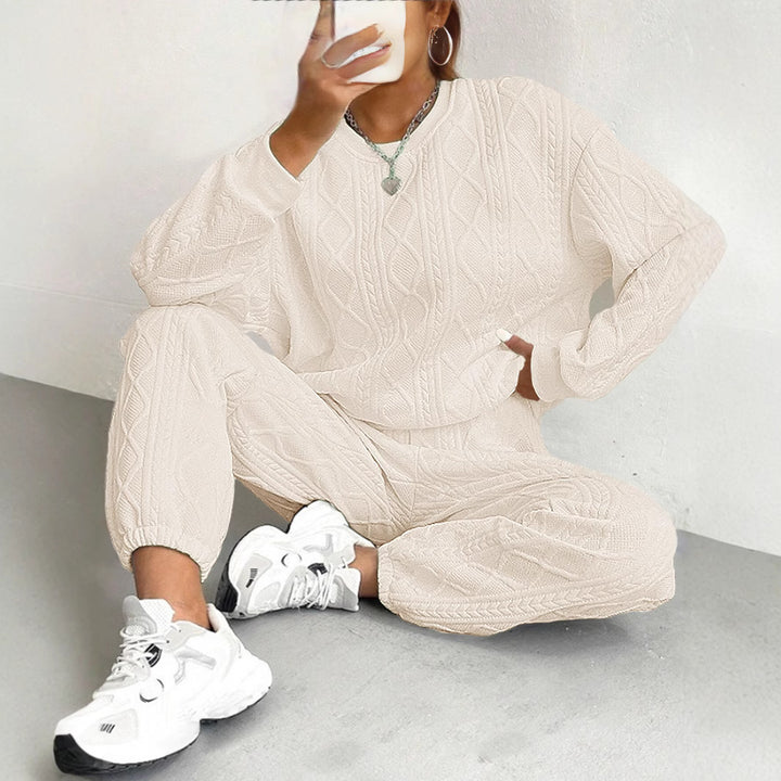 Dame Stick-Loungewear-Set Mirla-Eva Jonsson