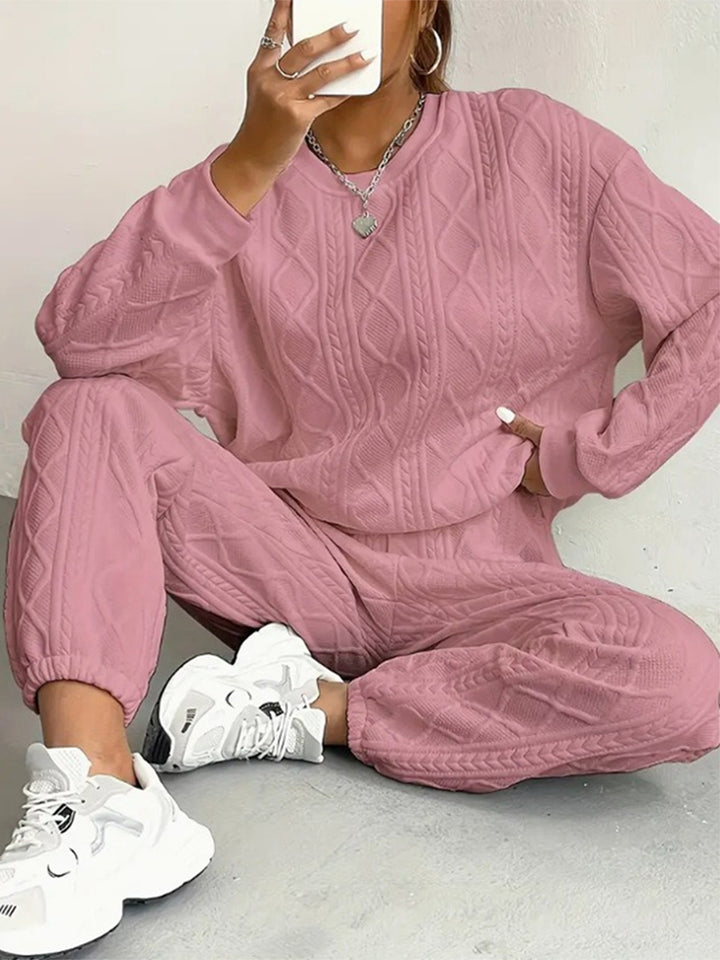 Dame Stick-Loungewear-Set Mirla-Eva Jonsson