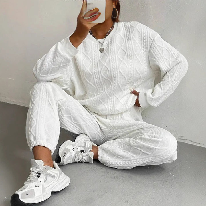Dame Stick-Loungewear-Set Mirla-Eva Jonsson
