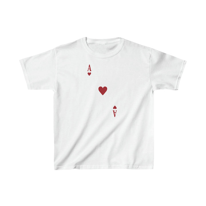 Dame T-shirt med dekorerat hjärtmotiv Mirla-Eva Jonsson
