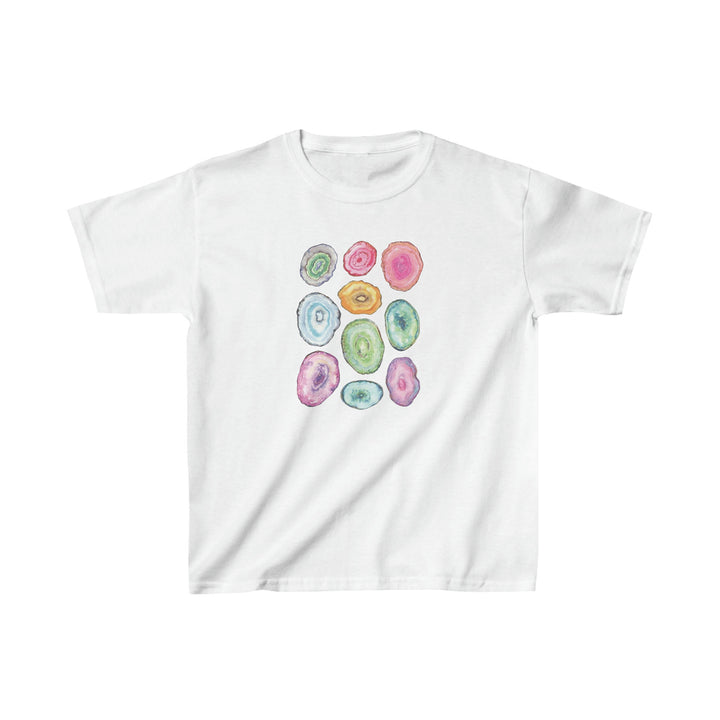 Dame T-shirt med dekorerat hjärtmotiv Mirla-Eva Jonsson