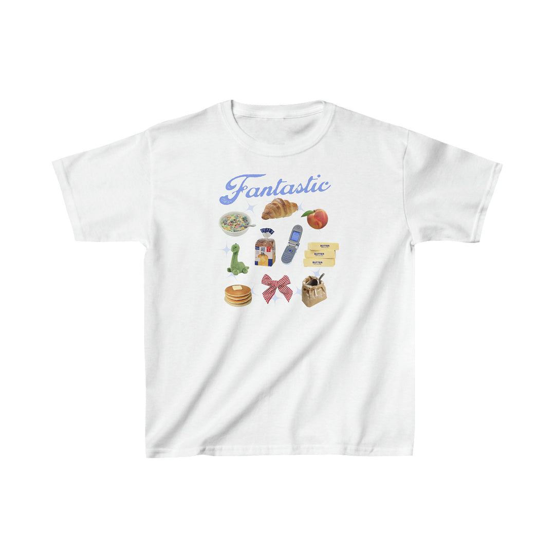 Dame T-shirt med dekorerat hjärtmotiv Mirla-Eva Jonsson