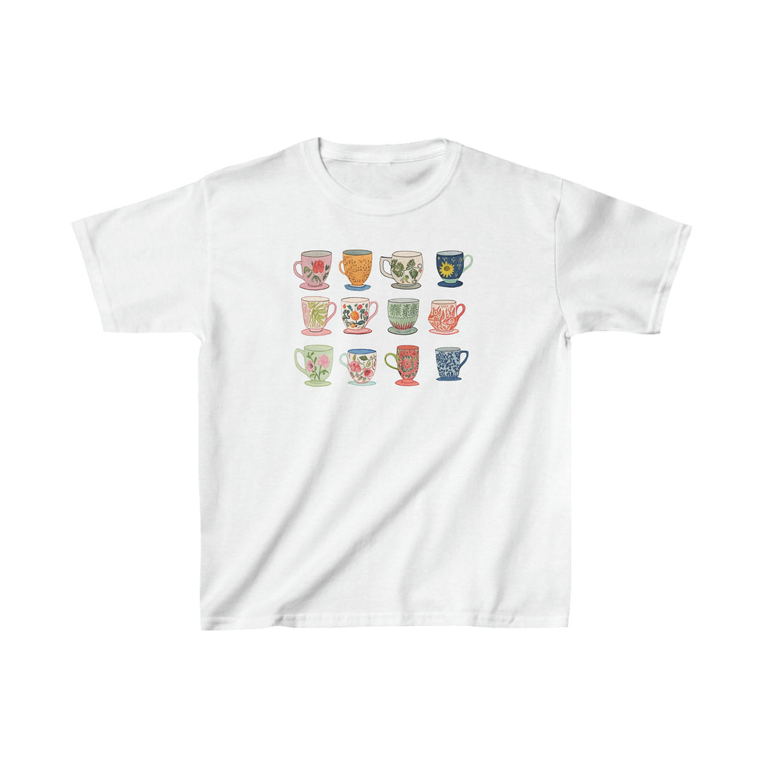 Dame T-shirt med dekorerat hjärtmotiv Mirla-Eva Jonsson