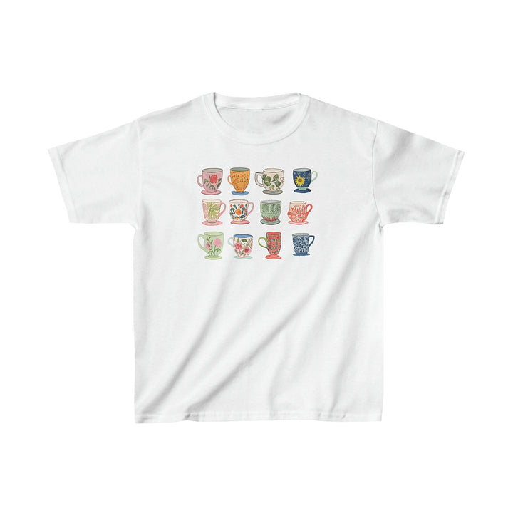 Dame T-shirt med dekorerat hjärtmotiv Mirla-Eva Jonsson
