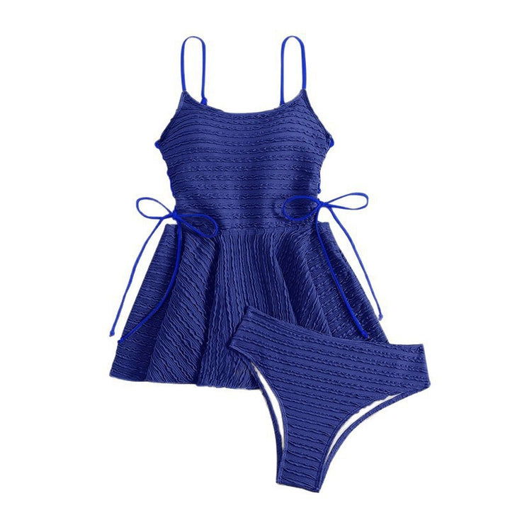 Dame Tankini med elegant drapering Mirla-Eva Jonsson