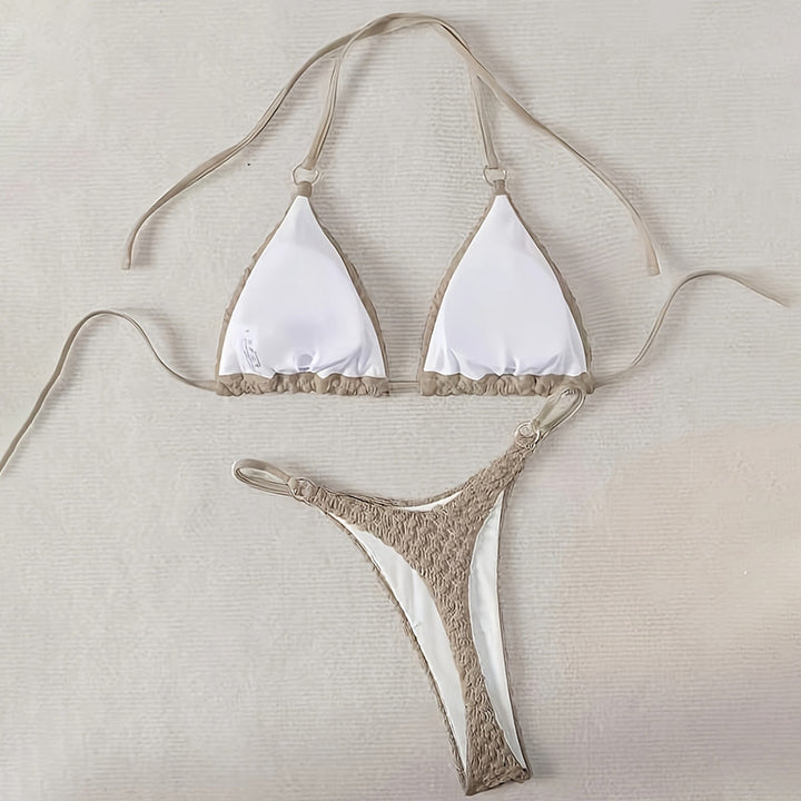 Dame Triangel-Bikini med raffinerade detaljer Mirla-Eva Jonsson