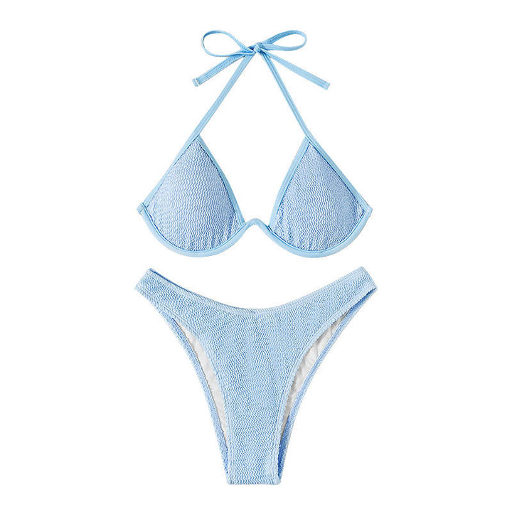 Dame Triangel-Bikini med strukturerad yta Mirla 1778572667-Eva Jonsson
