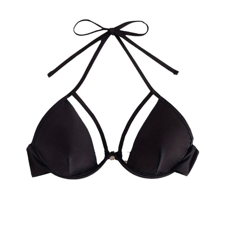 Dame Triangel-Bikini med transparenta insatser och elegant midja Mirla-Eva Jonsson